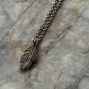 Dogeared Feather necklace